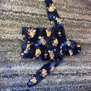 Taco Cat with mustache in outer space